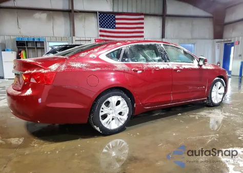 2015 Chevrolet Impala Lt из США, поврежденный, VIN 2G1125S36F9149085